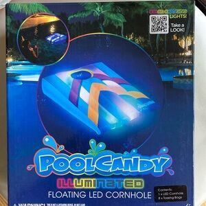 PoolCandy Floating LED Cornhole